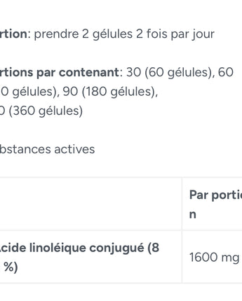 CLA Myvitamins 60 caps
