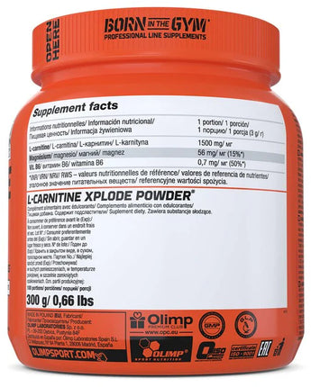 L-Carnitine poudre 300g Olimp Nutrition