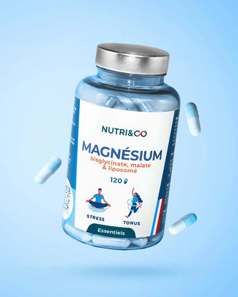 Magnésium Bisglycinate Nutri&Co 120 gélules