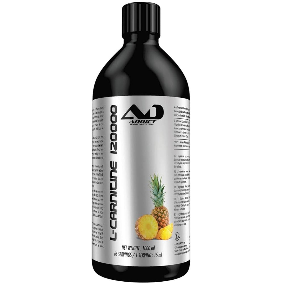 L-carnitine Applied nutrition 1000ml