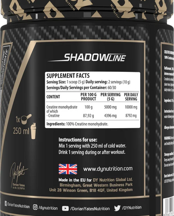 Créatine Dorian Yates 300g