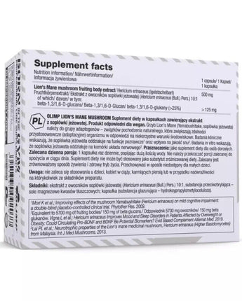 Lion’s Mane - Olimp Nutrition